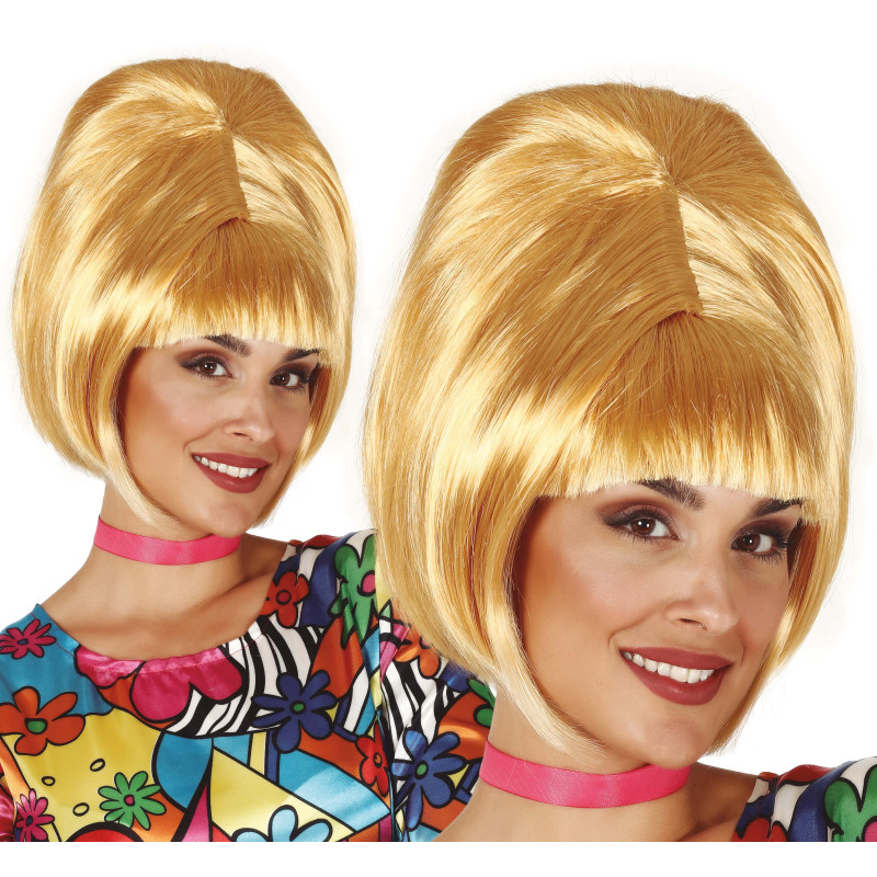 Dámska blond parochňa, 60. roky 20. storočia